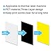 JetSir Compatible Label Tape Replacement for Brother P-touch M Tape M231 MK231 M-K231 Use on Brother P-Touch PT-M95 PT-90 PT-70 PT-65 PT-85, 0.47 Inch (12mm) x 26.2 Feet (8m), Black on White, 6 Pack