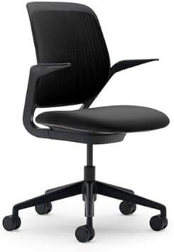 Amazon Com Steelcase Cobi Licorice Fabric Chair Furniture Decor