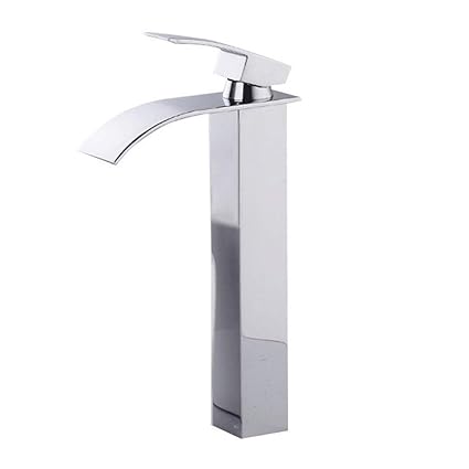 Yuspko Hot And Cold Brass Faucet High Faucet Bathroom Sink Kitchen