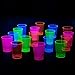 Party Essentials Hard Plastic 10-Ounce Party Cups/Drinking Glasses/Tall Tumblers, 150-Count, Assorted Neon