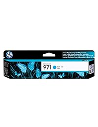 HP 971 Cyan Original Ink Cartridge (cn622am)