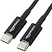 AmazonBasics USB Type-C to USB Type-C 2.0 Charger Cable - 6 Feet (1.8 Meters) - Black primary