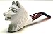 Meerschaum Pipes- Mini Hand Finished Wolf
