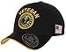 US Army Official License Structured Front Side Back and Visor Embroidered Hat Cap - Veteran Emblem Black