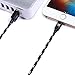 LAX Gadgets iPhone Charger Lightning Cable - MFi Certified Durable Braided Apple Lightning USB Cord for iPhone 11/11 Pro Max/XS Max/X/iPad, iPod & More