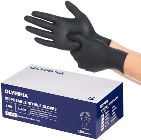 Hardy 7 mil Nitrile Powder Free Gloves 50 Pc (Extra Large) - 2
