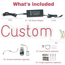 CULISER Custom LED Neon Sign Personalized Neon