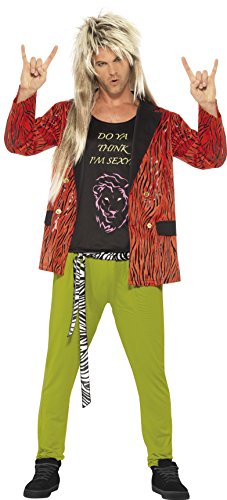Smiffy's Men's 80's Rock Star Costume