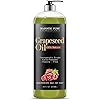 Majestic Pure Grapeseed Oil, Pure & Natural Massage and Carrier Oil, Skin Care for Sensitive Skin, Light Silky…