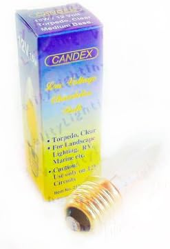 12V 15W Decorative Light Bulb E26 12 Volts Incandescent Lamp Medium Base (15/pack)