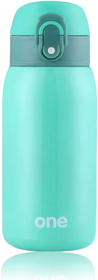 Kids Water Bottle Thermoses Rainbow Water Bottle Cup Metal Stainless Steel Vacuum Insulated Water Flask for School Kids…