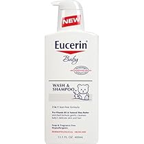 eucerin baby wash and shampoo