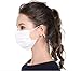 100 Pack Disposable Face Masks with Elastic Ear Loop 3 Ply Breathable and Comfortable for Air Pollution (Blue)