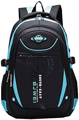 Eshops School Backpacks for Boys Bookbag for Kids Student Backpack (Blue-4)