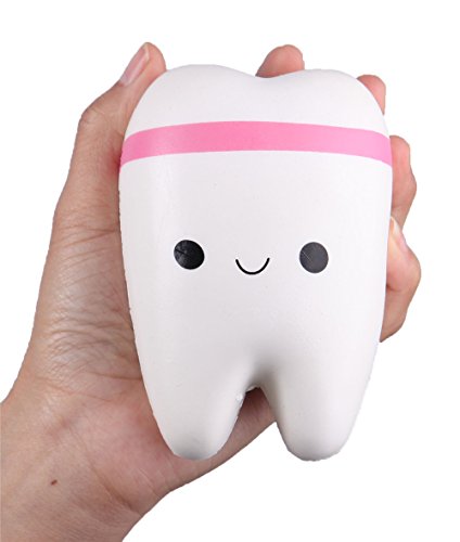 Anboor 4.4 squishies jumbo slow rising kawaii teeth sce…