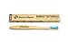 Natural Bamboo Toothbrushes by ModestPlanet™ | 4-Pack | BPA-Free| Medium Bristles| Sustainable Material| Ergonomic & Easy Grip Design| Natural Alternative to Plastic