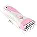 Electric Shaver Lady Cordless Hair Remover Personal Groomer Razor Hair Shaving Removal Tool Trimmer for Face Leg Armpit Arm Bikini Line Body (Pink)