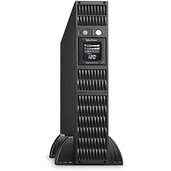 CyberPower PR2200LCDRTXL2U Smart App Sinewave UPS System, 2150VA/2150W, 8 Outlets, AVR, 2U Rack/Tower