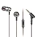 AOKII Wired Earphones, Bass Stereo Earbuds Headphones, in-Ear Headphones with mic,Perfect for Sports (3.5mm)