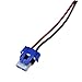 HUIQIAODS 2PCS 9006 HB4 Ceramic Female Socket Adapters Wiring Harness for Headlights Fog Lamps