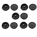 uxcell 10pcs Office PC Computer Desk Grommet Cable Hole Cover 53mm Diameter Black