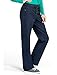 Med Couture 8715 Women's Freedom Drawstring Scrub Pant New Navy/Spearmint XL