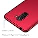anccer Xiaomi Pocophone F1 Case [Ultra-Thin] [Anti-Stain] [Anti-Drop] Premium Material Slim Full Protection Cover for Xiaomi Pocophone F1 (Smooth Red)