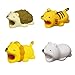 Geicyjiecy 8Pcs Adorable Animals USB Cables Protective Cover for Phone,Prevent The Charge Cable from Break