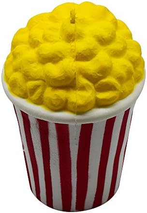 Challen Squishy Toy Soft Exquisite Popcorn Cup Scented Stress Relief Toy Soft Toy Kawaii Collection Slow Rising Toy Decompression SimulationToys Cure Toy for Kid Gift 2018 Toys