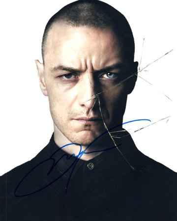 James Mcavoy Split 8x10 Male Celebrity Photo Signed In Person At