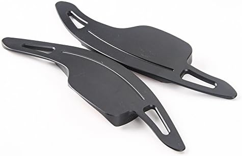 Black ABS Car Steering Wheel Shift Paddles Decor Sticker Trim For Chevrolet Camaro 2017+