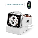 Youtec Compatible for Apple Watch Charger, iWatch Charging Cable, 2 in 1 iWatch Charger Stand Pad 1M/ 3.3ft Cable Compatible for iWatch Series 3/2/1, All iWatch 38mm 42mm