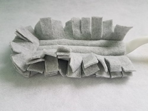 5 fleece Duster refill replacements, washable, reusable, eco-friendly