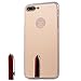 iPhone 7 Plus/8 Plus Mirror Case, YMCCOOL Luxury Mirror Clear Slim TPU Bumper Shock-Absorption Anti-Scratch Protective Case Cover Bright Reflection for iPhone 7 Plus/8 Plus 5.5