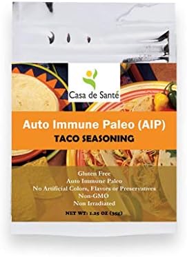 AIP Mexican/Taco Seasoning, Paleo Seasoning Set, Healthy Spices for the AIP Diet, Popcorn Seasoning, Gluten-Free, Nightshade Free, All Natural Flavors - Casa de Sante