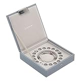Stackers Dusky Blue Lidded Charm Jewelry Box