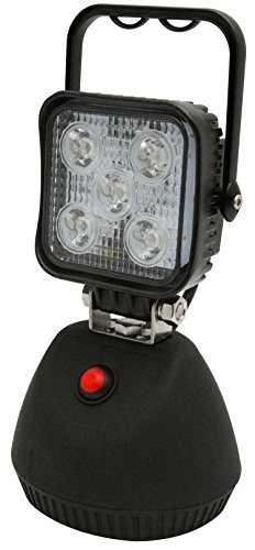 ECCO Work Light 12/24V LED 600 Lumens White Flood Magentic Base Comes with A/C & D/C Chargers
