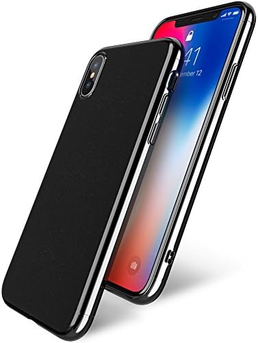 iPhone X Case, Starlord Series Back Cover HOOGOOD 1.0mm PC Super Light Phone Case Upscale Faddish and Scratchproof &amp; Shockproof iPhone Case for Iphone X (black)
