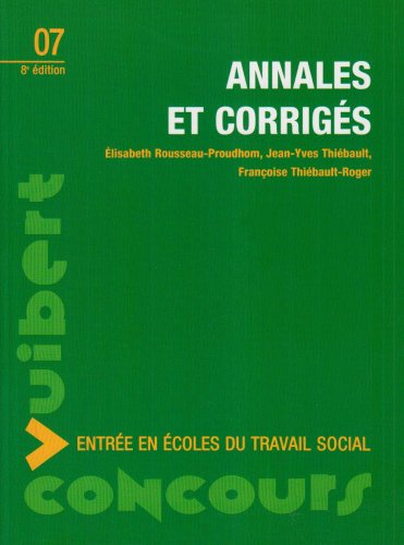 Annales et corrigés
