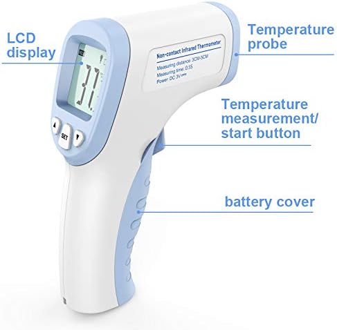 Clinical Forehead and Ear Thermometer - Dual Mode Infrared Digital Thermometer with Fever Warning, FDA Approved Accurate Best for Checking Temperature of Child Toddler Baby Adult