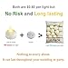 Homemory 36 Pack Flameless Floating Candles, Warm White Led Flickering Tealight Candles in Bulk, Decor for Wedding, Party, Centerpiece, Pool, Christmas