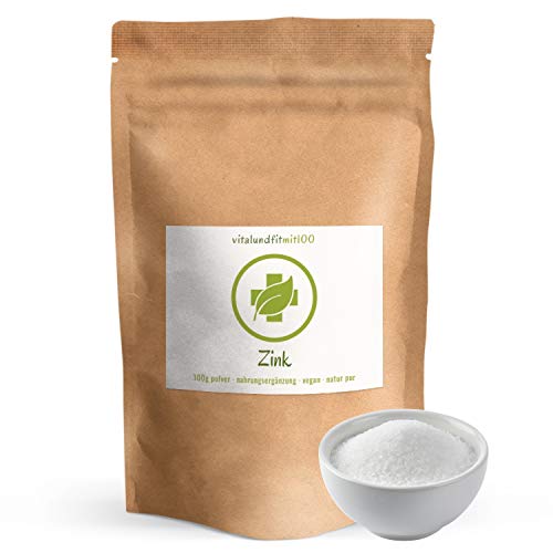 Zink-Pulver-100-g-Citrat-Trihydrat-Zinkgehalt-31-100-vegan-Produktionsfrishe-Ware-in-Lebensmittel-Qualitaet-glutenfrei-laktosefrei-OHNE-Hilfs-u-Zusatzstoffe Zink-Pulver-100-g-Citrat-Trihydrat-Zinkgehalt-31-100-vegan-Produktionsfrishe-Ware-in-Lebensmittel-Qualitaet-glutenfrei-laktosefrei-OHNE-Hilfs-u-Zusatzstoffe