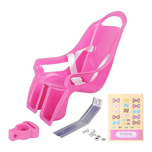 DRBIKE Baby Doll Bike Seat for Child Bike Attachment with Decorate