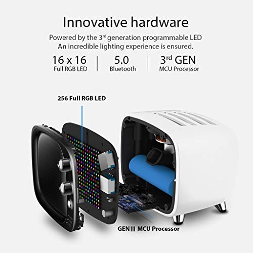 image for Huangou ❤ Smart Speaker ❤ DIVOOM Tivoo DSP-Tuned Retro Style Bluet