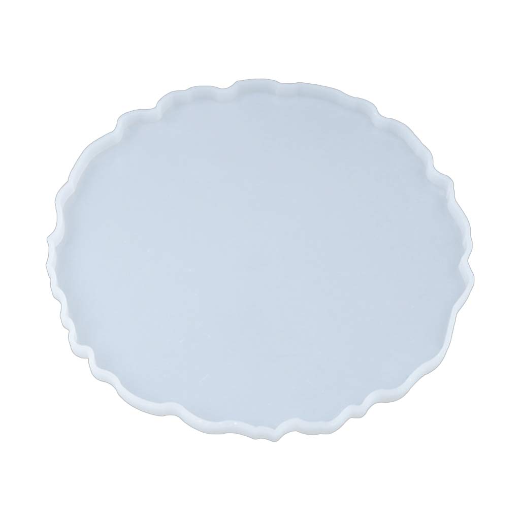 Baiyao Coaster Resin Mould,Round Table Mat Silicone Mold Resin Casting Mold,Crystal Epoxy Resin Mold for Jewellery Making,Handmade DIY Crafts