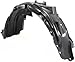 Crash Parts Plus Front Driver Side Left Splash Shield Fender Liner for 2006-2011 Honda Civic