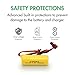 GLESOURCE (2 Pack) ELB1P201NB Emergency Light Battery for Lithonia ELB1P201N2 ELB1P2901N ELB1P201N ANIC1493 Lithonia 1009S00-MZ ELB0320 Grainger 4WT20 OSA212 NIC1169 EBE-33 NiCad 1200mAh