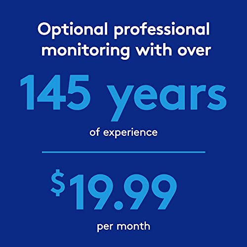 ADT 6 Piece Wireless Home Security System DIY Installation Optional