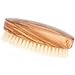Fendrihan Men's Olivewood Military Hairbrush with EXTRA SOFT Light Bristles - Made in Germany