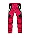 Youth Snow Pants with Reinforced Knees and Seat,Warm Climbing Trousers For Boys and Girls